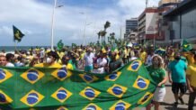 Manifestação em favor do Voto Impresso Auditável conta com a presença de Deputado Bolsonarista
