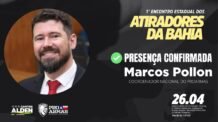 Marcos Pollon está confirmado no 1º Encontro Estadual dos Atiradores da Bahia