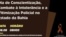 Junho Marrom: Capitão Alden e Soldado Prisco realizam evento para marcar Dia da Conscientização, Combate à Intolerância e a Vitimização Policial na Bahia