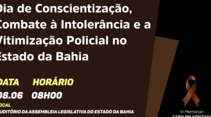 Junho Marrom: Capitão Alden e Soldado Prisco realizam evento para marcar Dia da Conscientização, Combate à Intolerância e a Vitimização Policial na Bahia