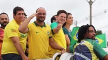 Em Serrinha, Capitão Alden participa de motocarreata de apoio a João Roma e ao presidente Bolsonaro