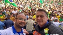 “Estamos fechados com Bolsonaro. A Bahia é verde e amarelo”, diz Capitão Alden
