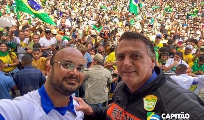 “Estamos fechados com Bolsonaro. A Bahia é verde e amarelo”, diz Capitão Alden