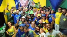 Bolsonaristas de Jacobina recepcionam Capitão Alden com megacarreata no município