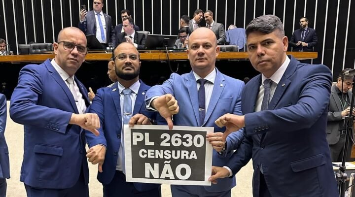 Capitão Alden alerta para possível inclusão na pauta de votação o PL da Censura 