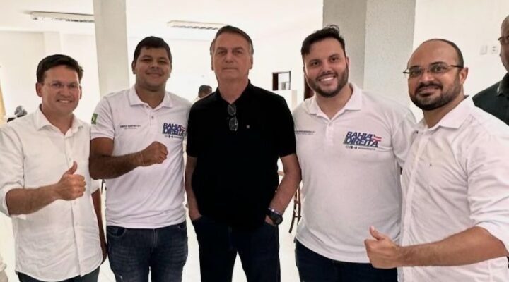 Bolsonaro na Bahia: Capitão Alden acompanha de perto agenda de atividades