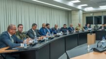 Bancada da Segurança Pública participa de reunião no Ministério da Defesa