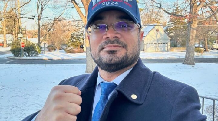 Deputado Capitão Alden participa de posse de Trump