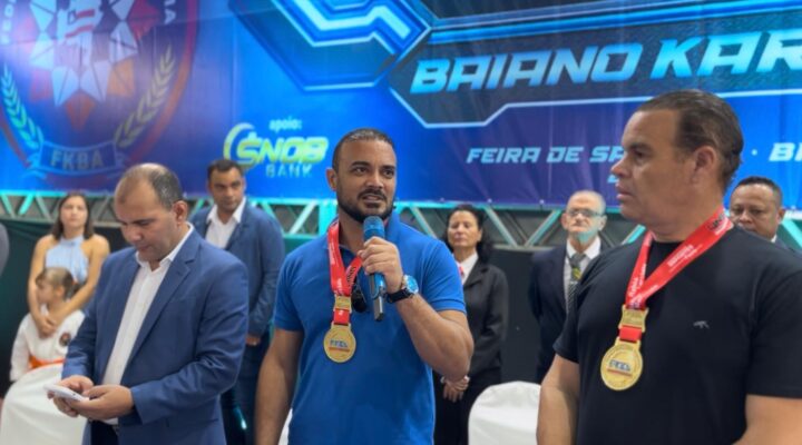 Capitão Alden participa de Campeonato Baiano de Karatê