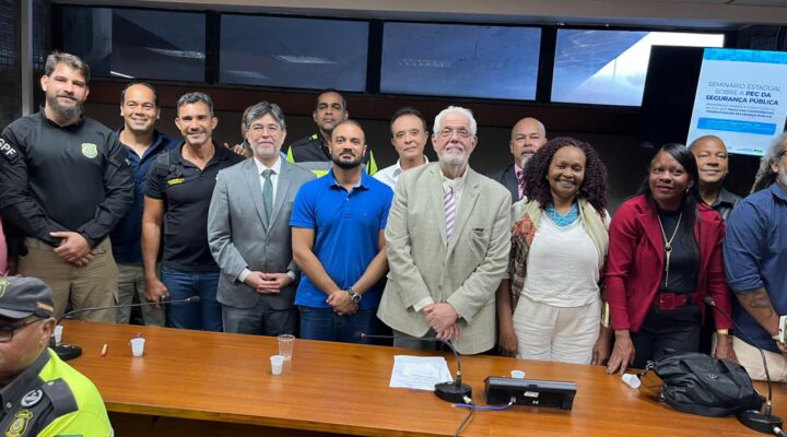 Capitão Alden participa de Seminário Estadual sobre a PEC da Segurança Pública