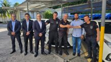 Capitão Alden entrega novas viaturas e equipamentos para o DPT